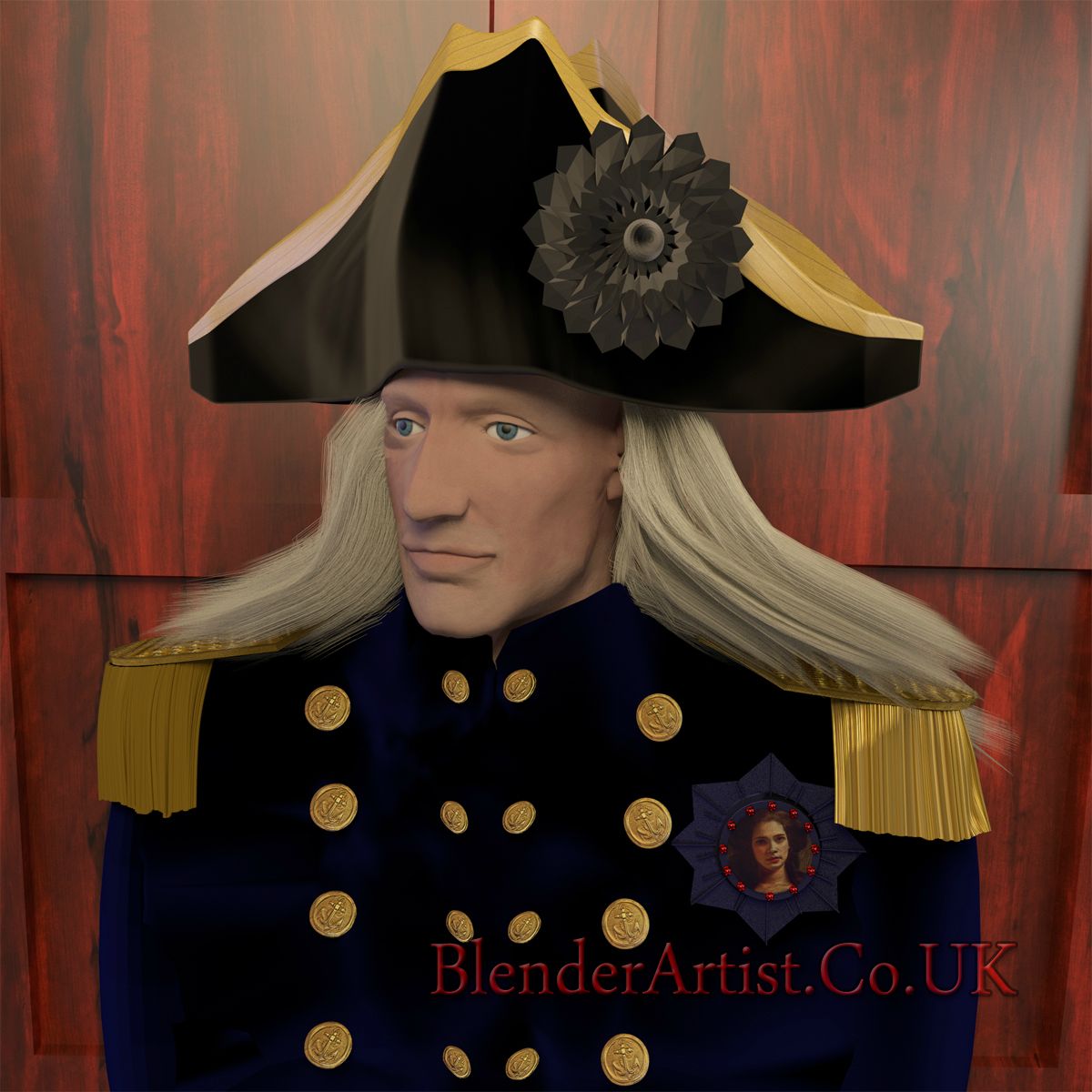 Lord Nelson. © BlenderArtist.Co.Uk 2014.